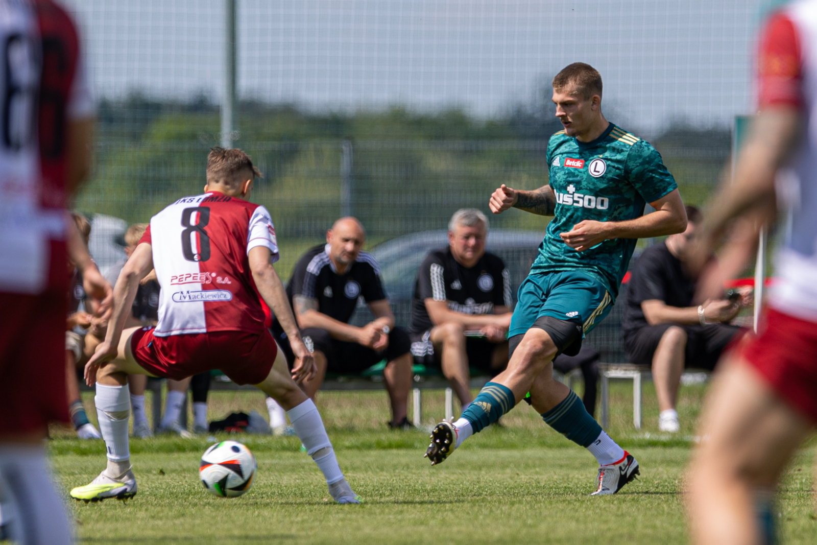 Legia II Warszawa - ŁKS Łomża 0:1