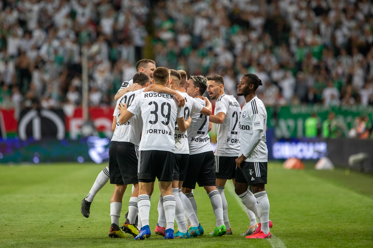 drużyna radość Legia