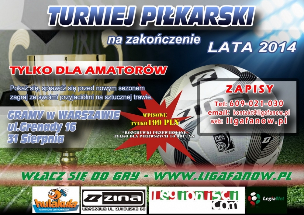 News: Liga Fanów: Puchar na zakończenie lata