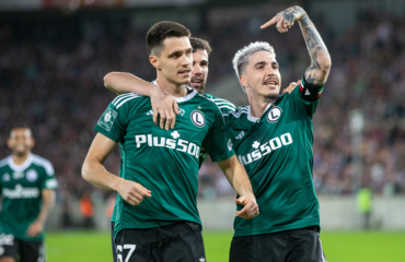 radość Bartosz Kapustka Josue Pesqueira Górnik Zabrze - Legia Warszawa 1:3