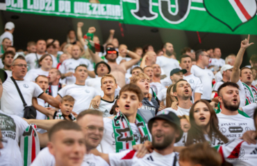 kibice Legii Legia Warszawa - Radomiak Radom 4:1