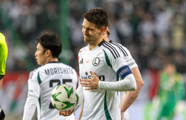 Legia - Dinamo Mińsk Bartosz Kapustka