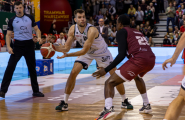 Legia - Spójnia Stargard 88:84 Ojars Silins