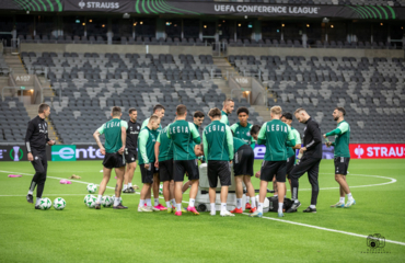 Legioniści trenowali na stadionie Djurgarden