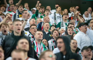 kibice Legii Legia Warszawa - Jagiellonia Białystok 0:1