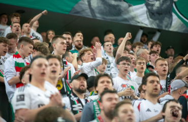 kibice Legii Legia Warszawa - Jagiellonia Białystok 0:1