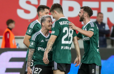 Josue Pesqueira Marc Gual Jurgen Celhaka Górnik Zabrze - Legia Warszawa 1:3