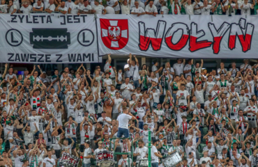 Legia Warszawa - Zagłębie Lubin 2:0 kibice Legii