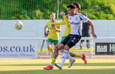 Bartosz Kapustka Caernarfon Town - Legia Warszawa 0:5