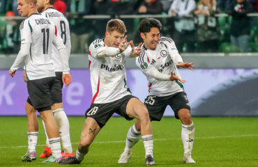 Legia Warszawa - Dinamo Mińsk 4:0 Marc Gual Ryoya Morishita