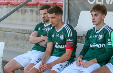 Paweł Wszołek Bartosz Kapustka Mateusz Szczepaniak Gra wewnętrzna: Zieloni - Biali 0:1