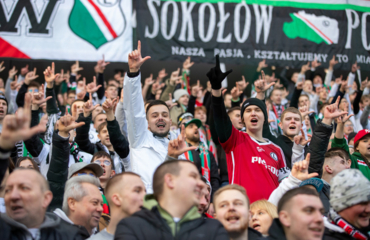 kibice Legii Legia Warszawa - Puszcza Niepołomice 1:1