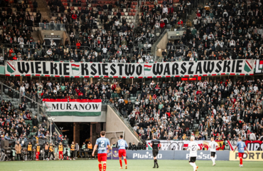 Legia Warszawa - Piast Gliwice 3:1 kibice Legii